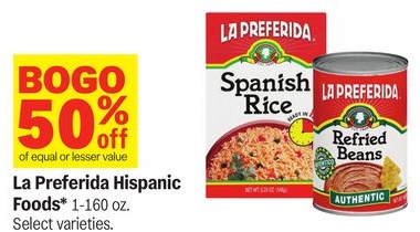 La Preferida Hispanic Foods*