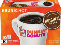 Dunkin' or Cafe Bustelo Coffee Bags 11-12 oz., K-Cups 10 ct. or Dunkin' Cold Brew 31 oz.