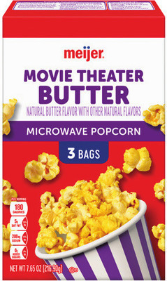 Meijer Microwave Popcorn*