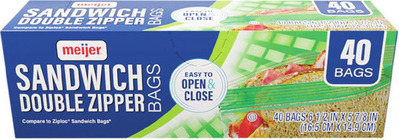 Meijer Sandwich Bags*