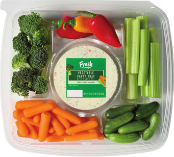 Fresh from Meijer Fruit and Vegetable Trays