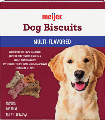 Meijer Dog Biscuits*