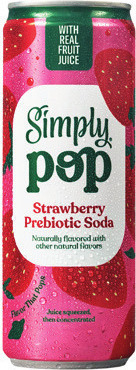 Simply Pop Prebiotic Soda*
