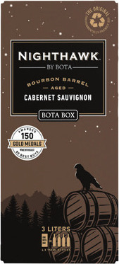 Nighthawk Black Bourbon Barrel Cabernet or Gold Buttery Chardonnay*