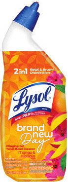 Lysol Toilet Bowl Cleaner 24 oz., All-Purpose or Bathroom Cleaner 22-32 oz., Wipes 35 ct. or Pourable Cleaner 28 oz.