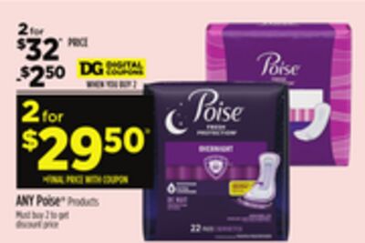ANY POISE® Product