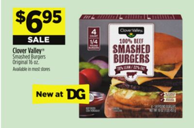 Clover Valley® Smashed Burgers