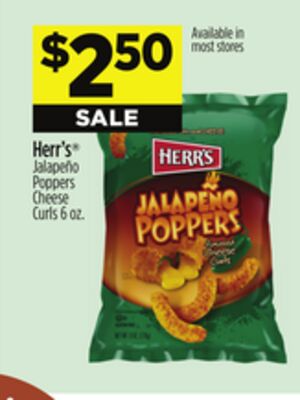 Herr's® Jalapeño Poppers Cheese Curds