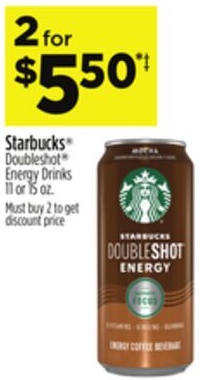 Starbucks® Doubleshot® Energy Drinks