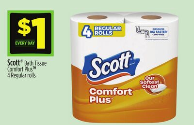 Scott® Bath Tissue Comfort Plus™