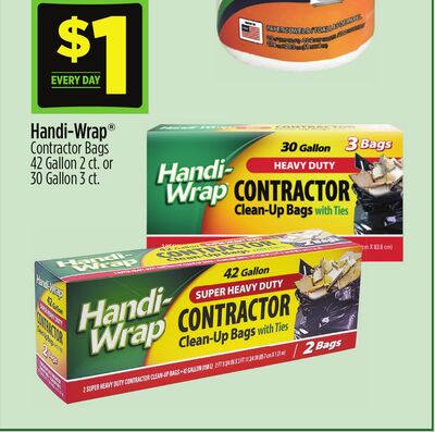 Handi-Wrap® Contractor Bags