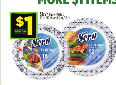 Sérv™ Paper Plates