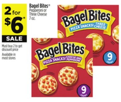 Bagel Bites® Pepperoni or Three Cheese