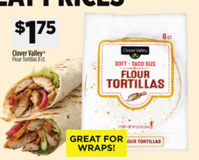 Clover Valley® Flour Tortillas