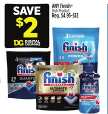 ANY Finish® Dish Product