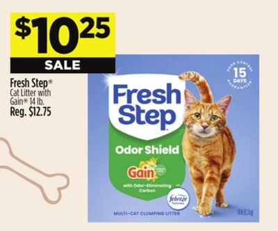 Fresh Step® Cat Litter with Gain®
