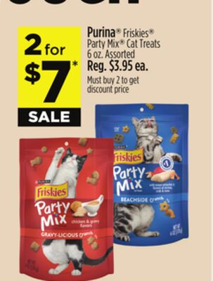 Purina® Friskies® Party Mix® Cat Treats