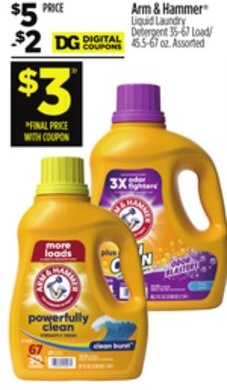 Arm & Hammer® Liquid Laundry Detergent