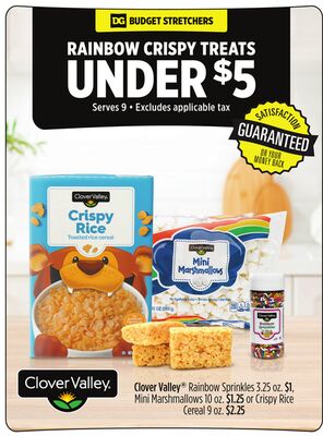 Clover Valley® RAINBOW CRISPY TREATS