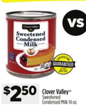 Clover Valley® Sweetened Condensed Milk