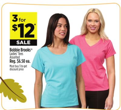 Bobbie Brooks® Ladies' Tees