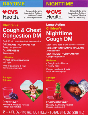 ALL CVS Brand children's health care products.