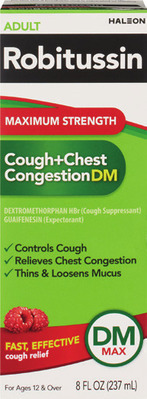Adult Robitussin max strength 8 oz.