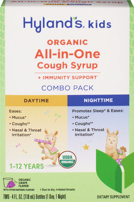 ALL Hyland's Naturals kids cold or sleep products