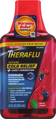 Adult Robitussin 4 oz, Theraflu nasal mist 0.34 oz, Flu max 8.3 oz, 6 ct. or Advil Sinus, cold/flu 10 ct. (excludes ALL products with pseudoephedrine or ephedrine)