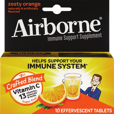 Adult Airborne cold tablets 10 ct. or gummies 21 ct. (excludes dual action)