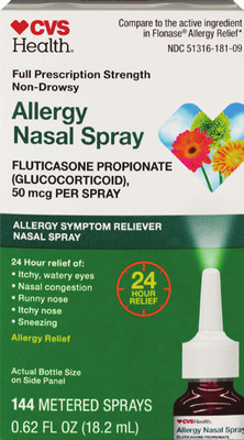CVS Brand adult allergy relief (excludes ALL products with pseudoephedrine or ephedrine)