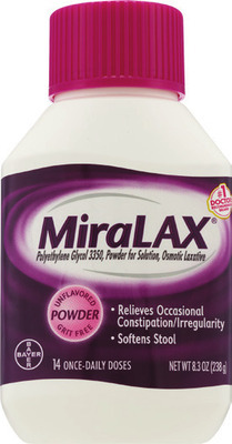 MiraLAX (excludes Mix-In Pax single serve)