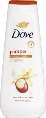 ANY Dove bar soap 6 pk., women's body wash 20 oz, foaming 13.5 oz, oil body wash 15.3 oz or MEN+Care bar soap 6 pk.