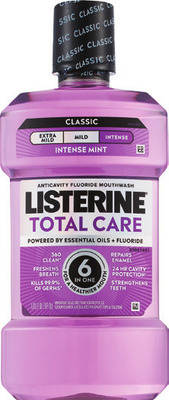 ANY Listerine 1.5L, Total Care, Gum Therapy or Ultraclean 1L.