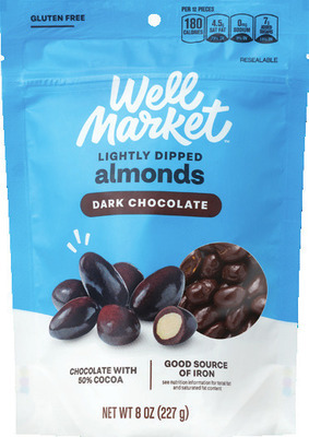 Well Market chocolate covered gourmet nuts 8 oz.