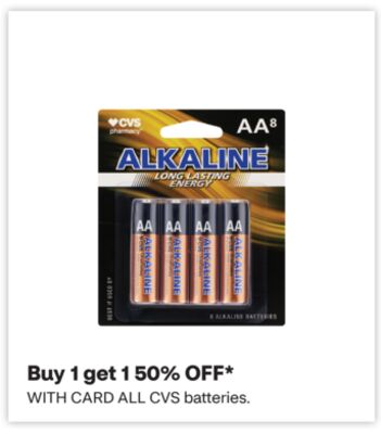 ALL CVS batteries.