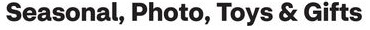 Seasonal, Photo, Toys & Gifts