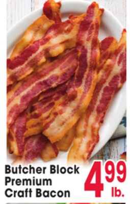 Butcher Block Premium Craft Bacon