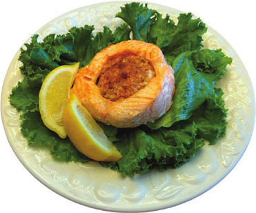 Salmon Pinwheels or Stuffed Cod