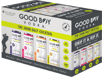 Good Boy Vodka Cocktails or Nütrl Vodka Soda Variety Pack