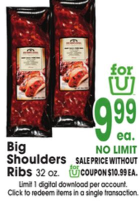 Big Shoulders Ribs