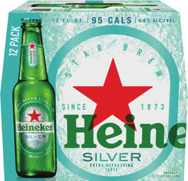 Amstel Light or Heineken Silver 12 pk., 12 oz. Bottles or Cans or Outlaw Light 30 pk., 12 oz. Cans
