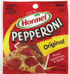 Hormel Pepperoni 5-6 oz. or Hormel Natural Choice Lunchmeats 6-8 oz.