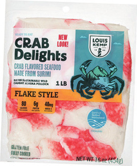 Louis Kemp Imitation Crab or Lobster Meat