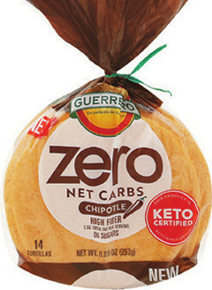 Mission Soft Taco Tortillas 10 ct. or Guerrero Zero Net Carbs 17.5 oz., 14 ct.