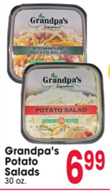 Grandpa's Potato Salads