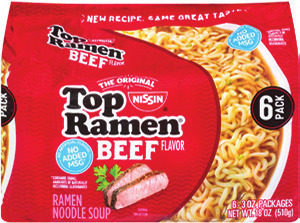 Nissin Top Ramen Noodles