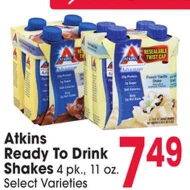Atkins Ready To Drink Shakes
