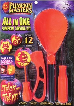All in One Pumpkin Carving Kit