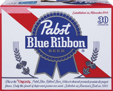 Pabst Blue Ribbon or Old Style
